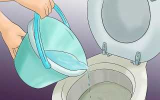 Как отмыть унитаз внутри где вода